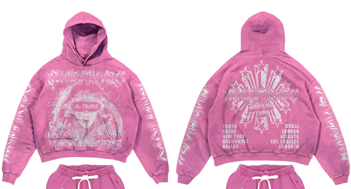 2023 world tour you know the vibes hoodies