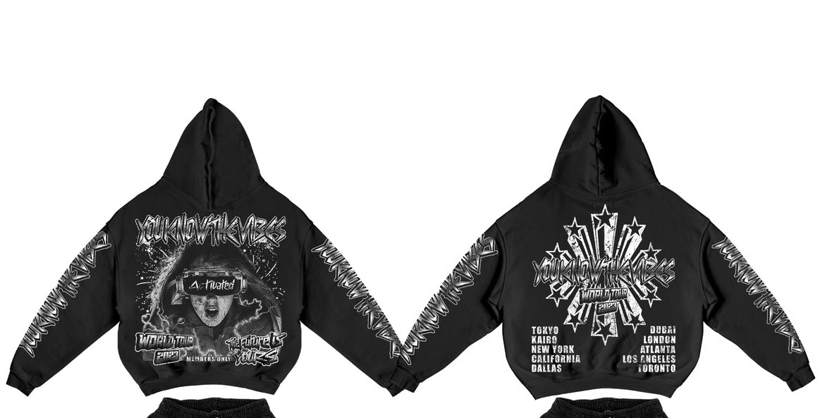 2023 world tour you know the vibes hoodies