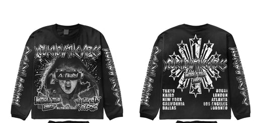 2023 world tour you know the vibes  long sleeve shirt